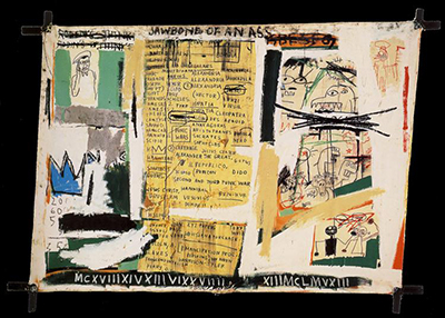 Jawbone of an Ass Jean-Michel Basquiat